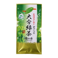 エコファーマーがつくった大分緑茶 豊の香（とよのかおり）　100g