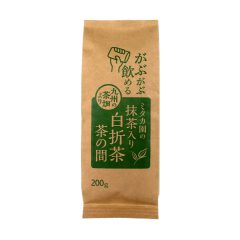 抹茶入り白折茶　茶の間　200g